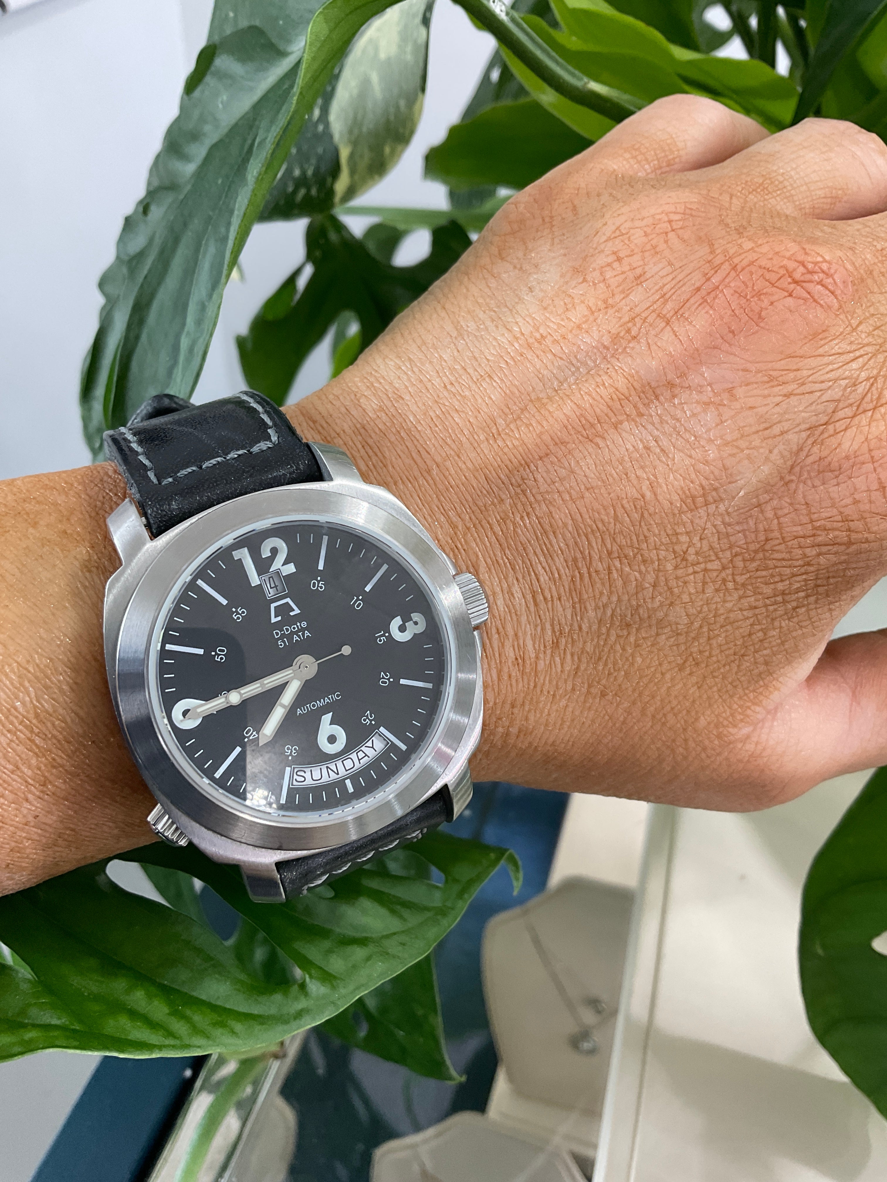 Anonimo 2006 Italian Opera Meccana D-Date Watch | Beckner Jewelry